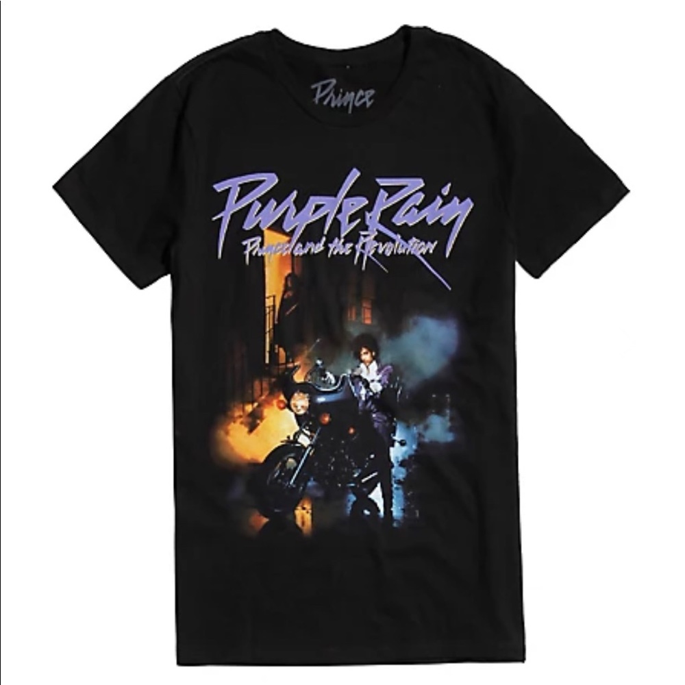 Prince Purple Rain album cover shirt